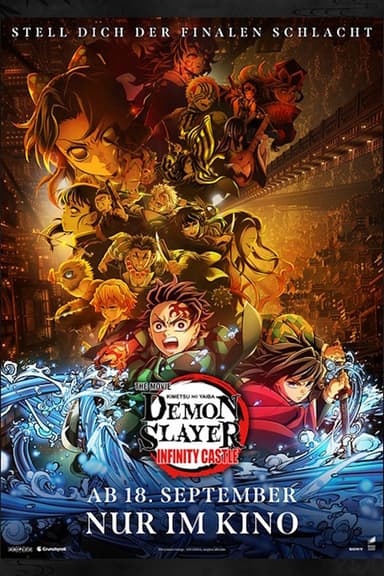 Demon Slayer: Kimetsu no Yaiba Infinity Castle - Teil1 Poster