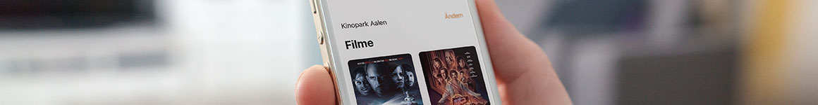 Kino App – Jetzt verfügbar für iOS und Android